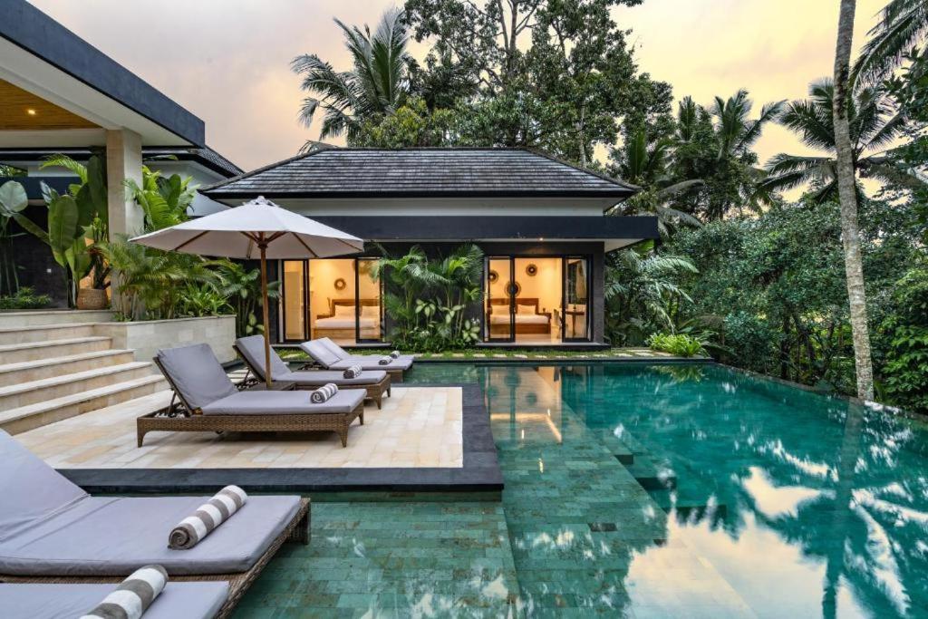 Luxury Escape 6 Bedroom Tropical Private Villa Cyn أوبود المظهر الخارجي الصورة