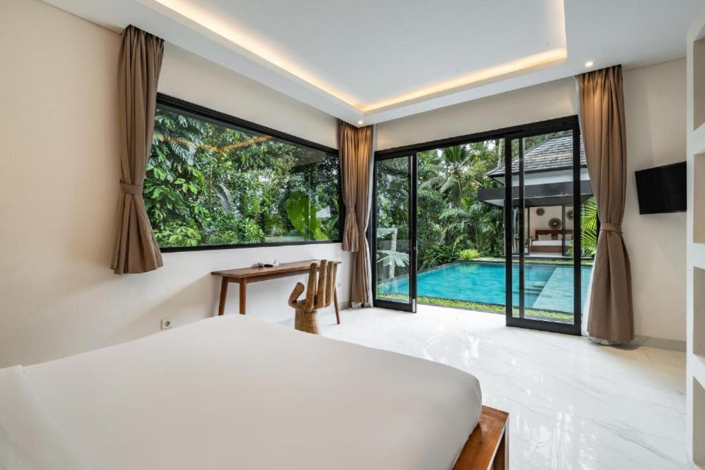 Luxury Escape 6 Bedroom Tropical Private Villa Cyn أوبود المظهر الخارجي الصورة