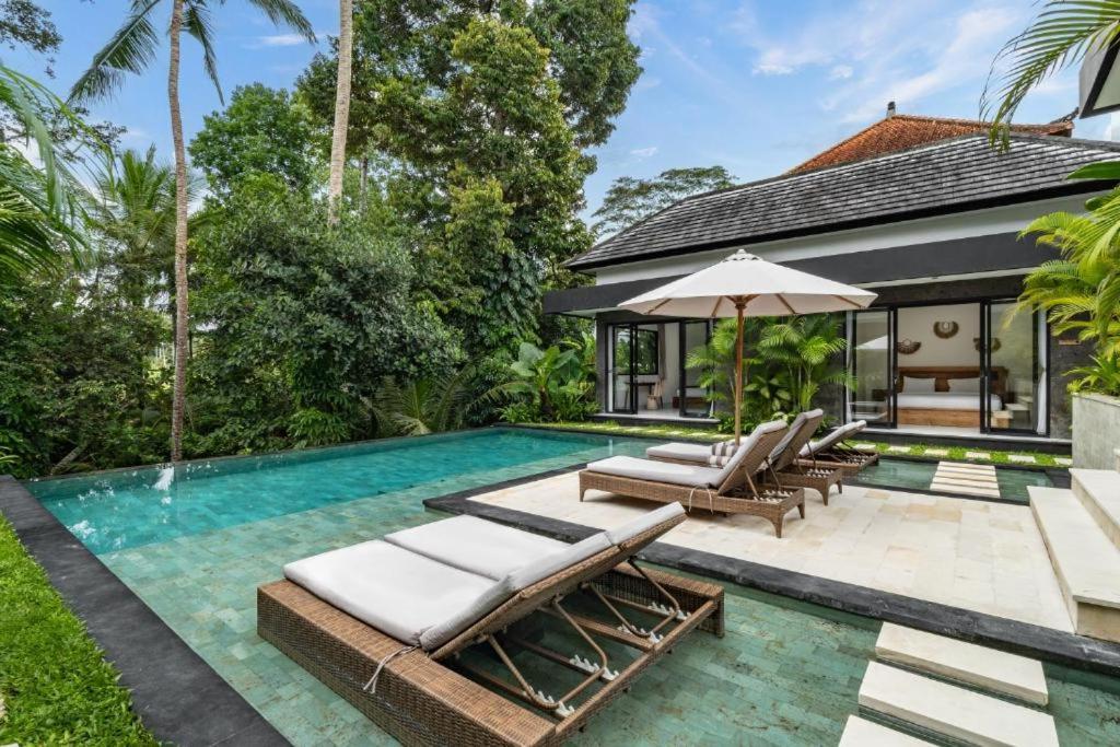 Luxury Escape 6 Bedroom Tropical Private Villa Cyn أوبود المظهر الخارجي الصورة