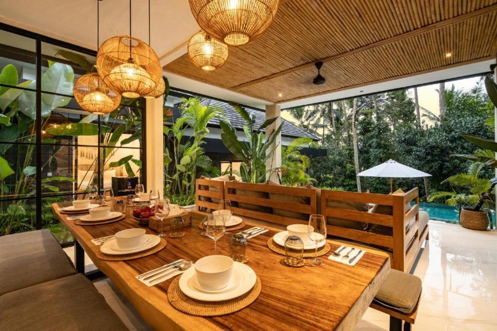 Luxury Escape 6 Bedroom Tropical Private Villa Cyn أوبود المظهر الخارجي الصورة