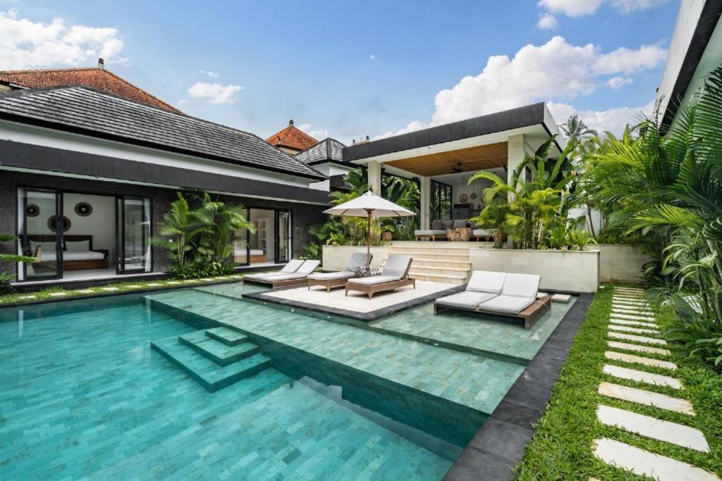 Luxury Escape 6 Bedroom Tropical Private Villa Cyn أوبود المظهر الخارجي الصورة